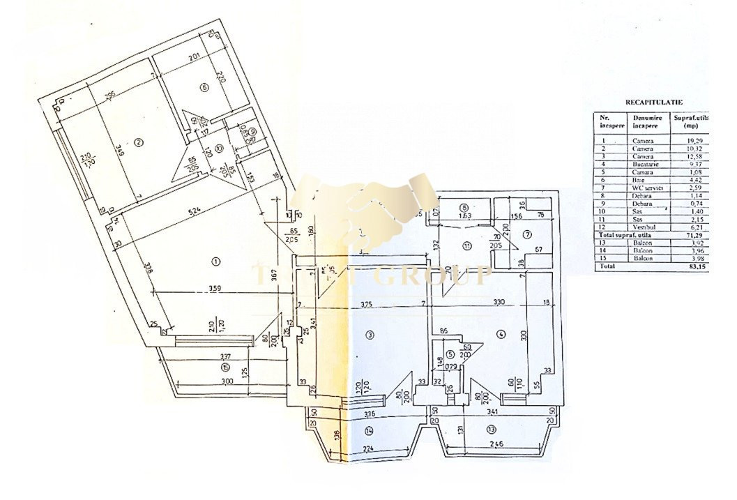 Apartament 3 Camere Turda - PRECONTRACT SEMNAT!