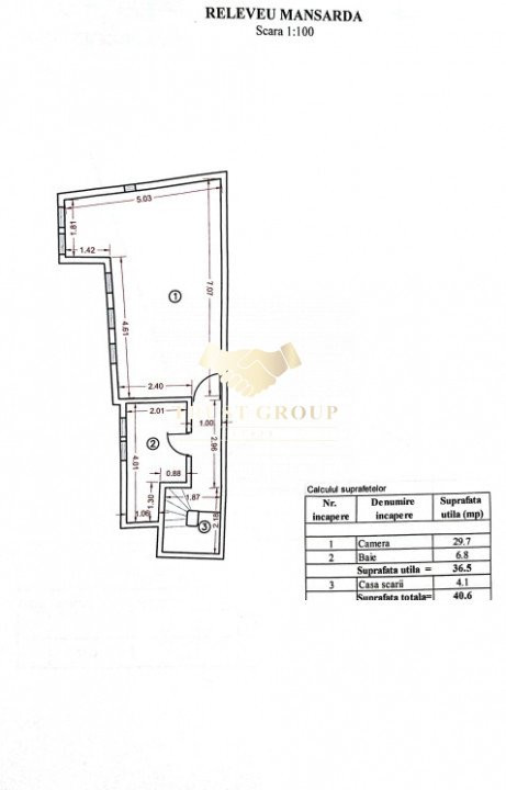 CURTE IN PROPRIETATE - Casa individuala D+P+M 