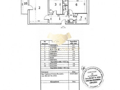 Apartament Unic | Crangasi | 2 balcoane | 