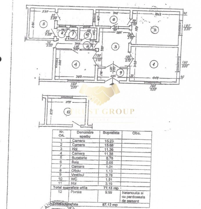 Apartament 3 camere Dorobanti-Capitale