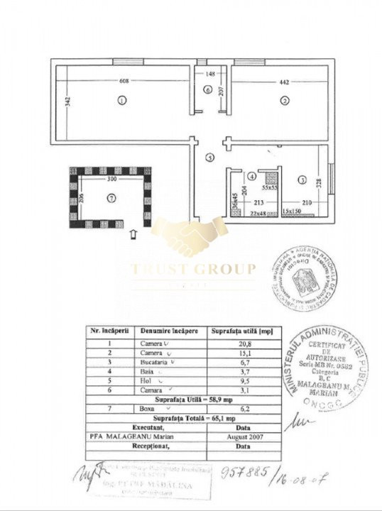 Bloc rusesc | 2 camere | 