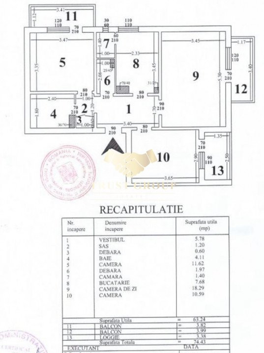 Apartament 3 camere, în zona premium Dorobanti Floreasca