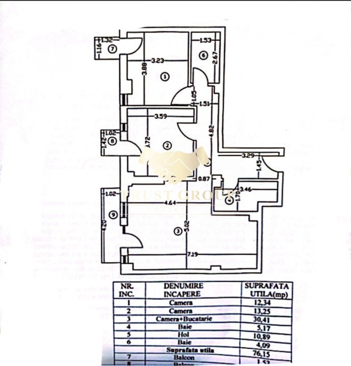 Apartament 3 camere Aviației 