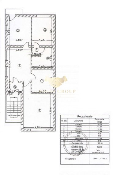 Domenii -Apartament 4 camere 