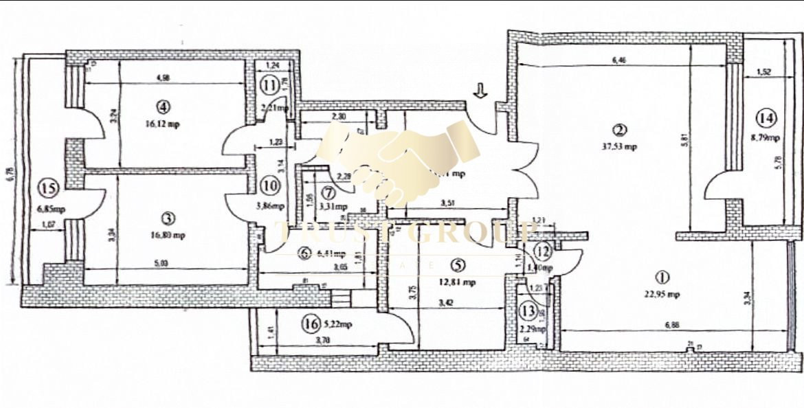 Aviatorilor -Apartament 4 camere  