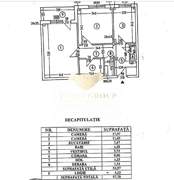  2 camere Lujerului | constructie 1980 | Posibilitate centrala | bloc reabilitat