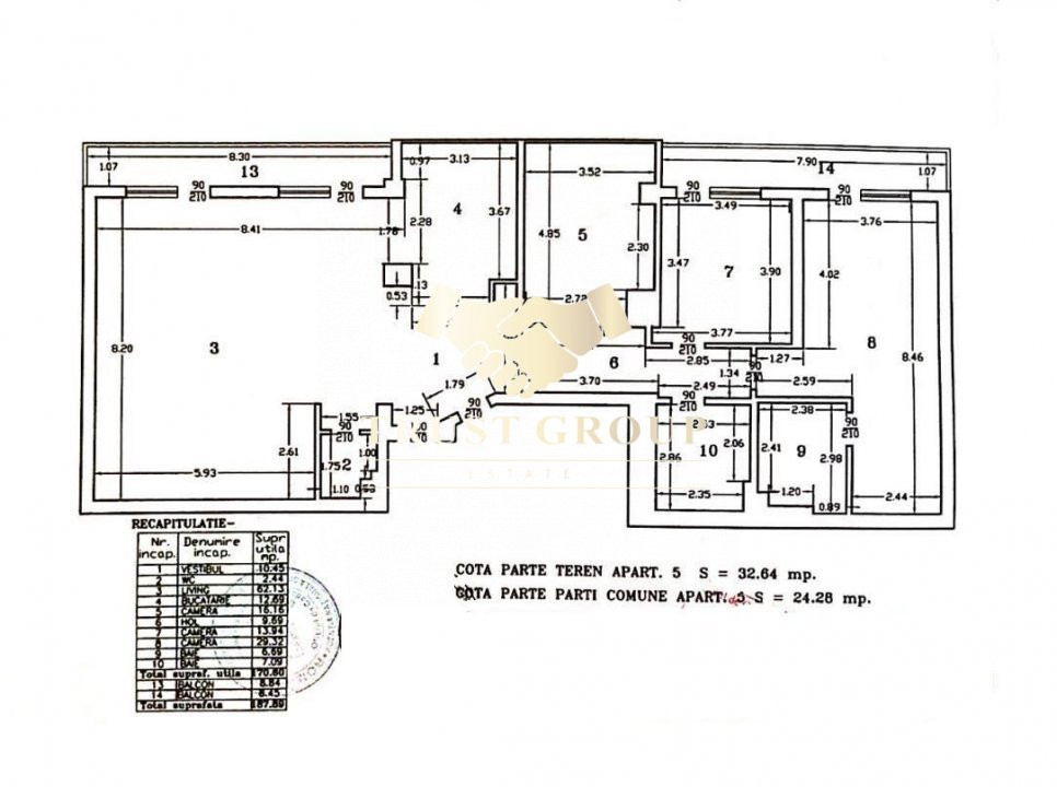  Apartament 4 camere Dorobanti