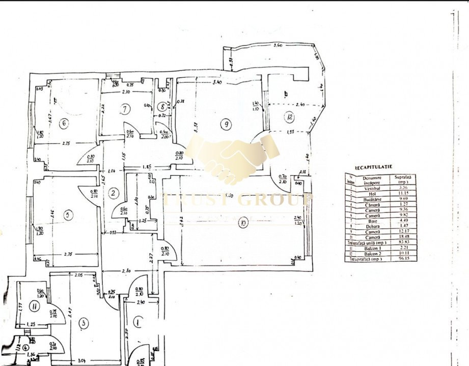 Dacia apartament 4 camere  -1982 |