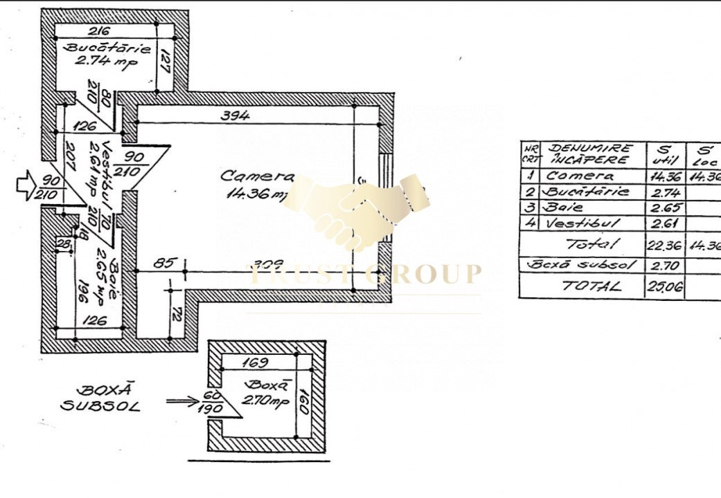 Garsoniera Turda | Renovata Complet | Boxa Subsol 