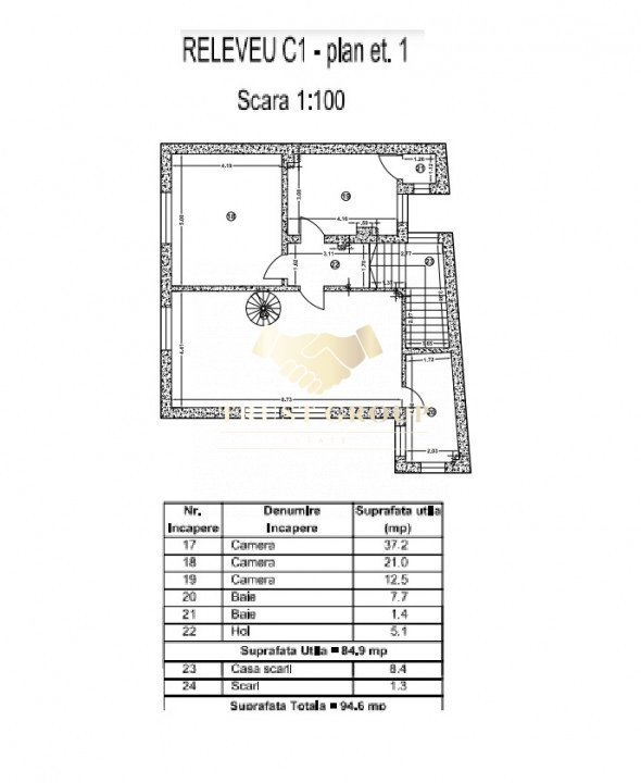 Casa renovata 305 mpu D+P+E+M 