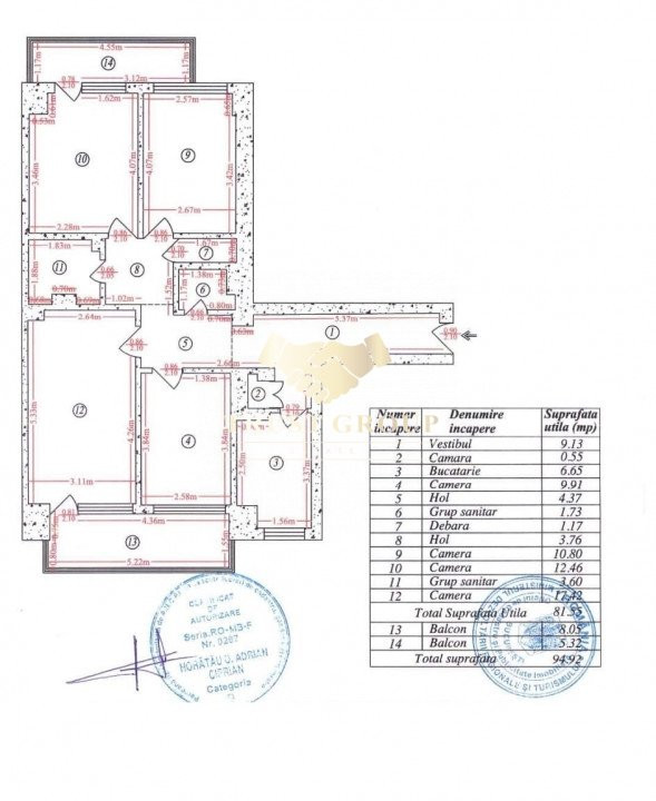 Apartament 4 Camere -Titulescu-Victoriei-