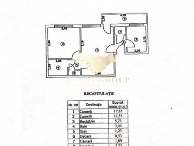 Apartament 2 camere 1 Mai 