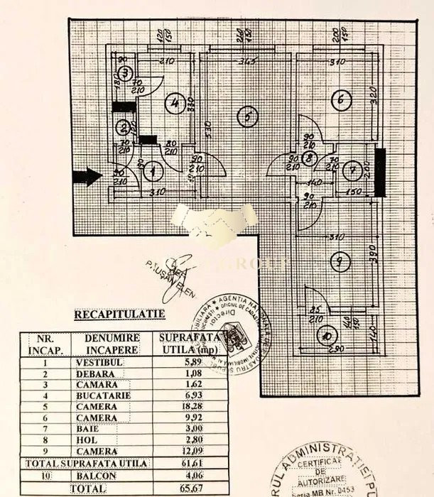 3 camere | Romancierilor | Centrala proprie | 