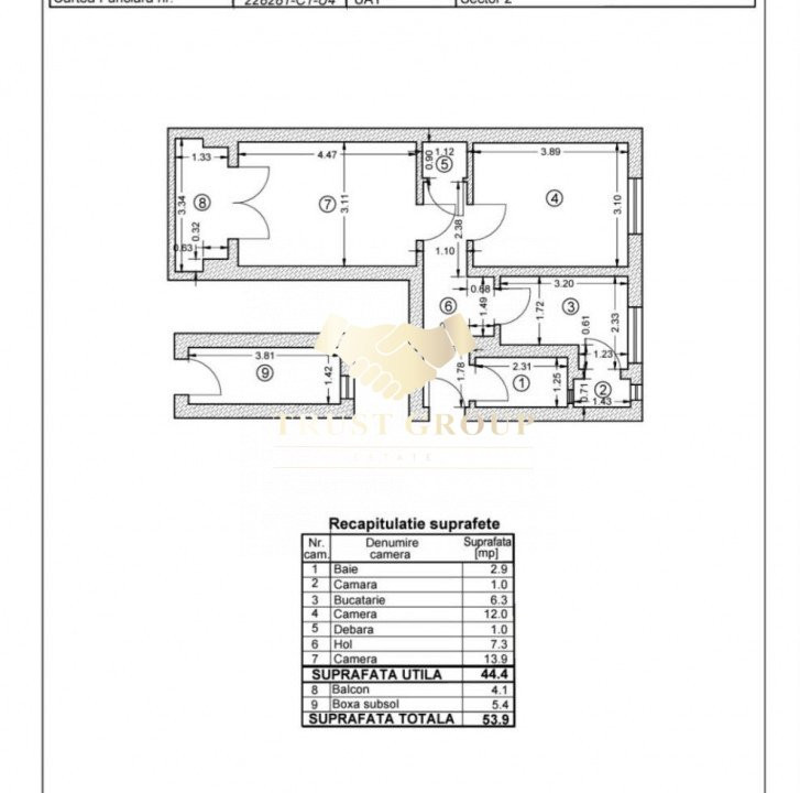 Apartament 2 camere Floreasca 