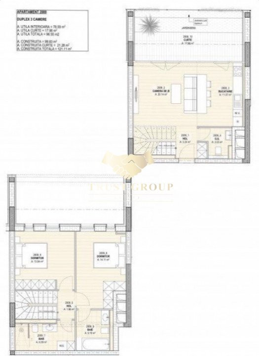 Duplex Herastrau  | Terasa 