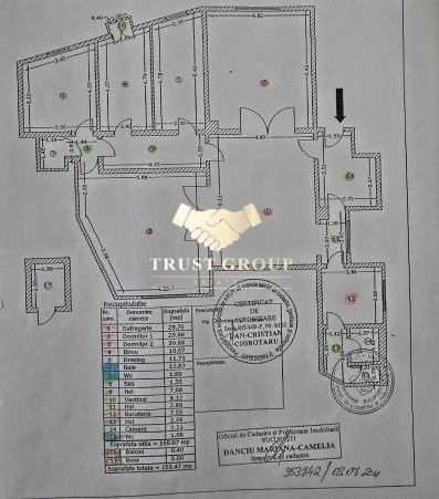 Apartament 4 camere Cismigiu