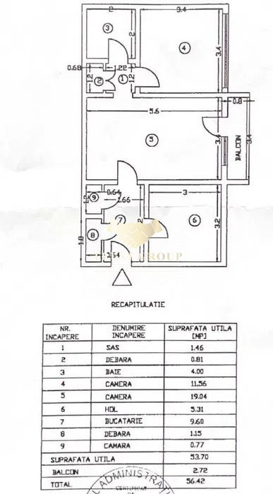 2 camere Crangasi | Langa Metrou | 